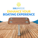 Boat Table Tops for Pontoons, Cabin Cruisers & Boats | Waterproof Replacement Table Top (6 colors):