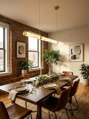 Solenne Alabaster Beam Pendant Light