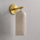 Alabaster Cylinder Wall Sconce
