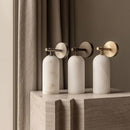 Alabaster Cylinder Wall Sconce
