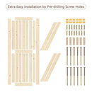 Solid Pine Barn Doors with Track Kit