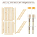 Solid Pine Barn Doors with Track Kit