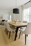 Engineered Hardwood European Oak 9.5" Wide, 87" RL, 5/8" Thick Wirebrushed Sonder Montauk Beige - Mazzia Collection