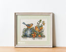 Song of The Birds Counted Cross-Stitch Kit by Luca-S BU5031L