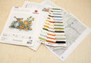 Song of The Birds Counted Cross-Stitch Kit by Luca-S BU5031L