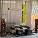 Acoustic Sound Dampening Wall Panels - <b>MAPLE Long</b> - box of 3 panels (47.2" x 23.6" x 0.8") <b>7.7 sq ft</b> coverage | DECKO SOUNDSCAPE