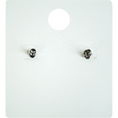 Sourpuss True Love Stud Earrings | Tattoo Heart Jewelry | Rockabilly Romantic Accessories
