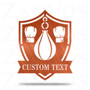 Boxing Speed Bag Monogram