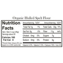 Organic Spelt Flour | Pack of 4 | 1.5 lb | Non-GMO | Shipping Included | Grain Place Foods