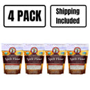 Organic Spelt Flour | Pack of 4 | 1.5 lb | Non-GMO | Shipping Included | Grain Place Foods