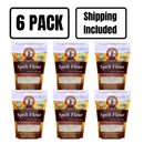 Organic Spelt Flour | Pack of 6 | 1.5 lb | Non-GMO | Shipping Included | Grain Place Foods