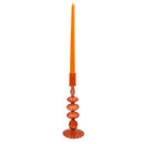 24 Extra Tall Mustard Spice Taper Candle - 6 Packs of 4