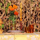 24 Extra Tall Mustard Spice Taper Candle - 6 Packs of 4