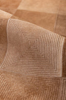 SPIRAL - Lasered Cowhide Rug