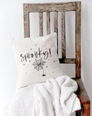 Spooky! Cotton Canvas Halloween Pillow Cover