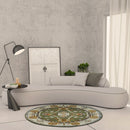 Premium Hand-Tufted Rug Made of 100% Wool  - Spring Atlas - 5x5 Feet
