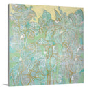 Sprites in the Garden - Open Edition Canvas Print