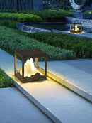 Square Modern Orif Garden Outdoor Light