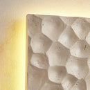 Square Modular Panel Travertine Wall Sconce