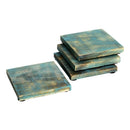 Mascot Hardware Wooden Square 4 pieces Coaster Set