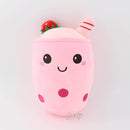Boba Stuffed Animal, Bubble Tea Toy, Ultra Soft Spandex Fabric, 25cm 35cm Kawaii Figure, Cute Room Decor For Her