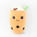 Boba Stuffed Animal, Bubble Tea Toy, Ultra Soft Spandex Fabric, 25cm 35cm Kawaii Figure, Cute Room Decor For Her