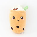 Boba Stuffed Animal, Bubble Tea Toy, Ultra Soft Spandex Fabric, 25cm 35cm Kawaii Figure, Cute Room Decor For Her