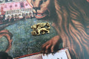 St Mark's Lion Gold Lapel Pin