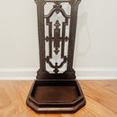 Vintage Inspired Intricate Metal Umbrella Stand