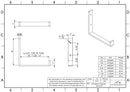 J Bracket for Floating Shelves
