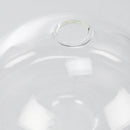 Standing Mushroom Mini Vase In Clear Transparent Glass | 4.25" Tall