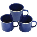 Stansport Deluxe 24-Piece Enamel Camping Tableware Set