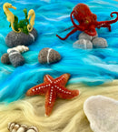 Felting Kit -  Seahorse Needle Felting Kit