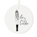 Stay Golden Christmas Ornament