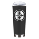 Pittsburgh Steelers 18 oz. Black Roadie Travel Tumbler