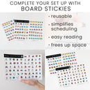 Ever Changing Acrylic Calendar | Minimalist Horizontal