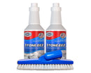 Stone-eez 2 Bottle Kit with Free Stand-Up Grout Brush