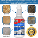 Stone-eez 2 Bottle Kit with Free Stand-Up Grout Brush