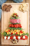 Rubberwood Cutting Board with Well - 18" x 12"