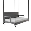 Amish Casual Stratford Porch Swing Bed in Dovetail Grey