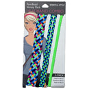 Stretchy Braid Headbands | Yoga Workout Headband Packs and Singles