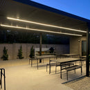 SL03 Strip Light 2835 3.5W/ft 10mm DC12V/24V Low Voltage LED Outdoor IP65 UL SMD Tape Light