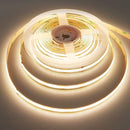 SLD01 Dotless Linear LED Strip Lights Low Voltage FCOB 8mm DC12V Tape Light