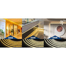 SLD01 Dotless Linear LED Strip Lights Low Voltage FCOB 8mm DC12V Tape Light