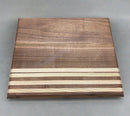 Modern Walnut Mixed with Maple Side grain Cutting Board