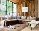Merino Wool Striped Throw Pillow