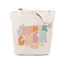 Summer Crew Cotton Canvas Tote Bag