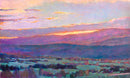 Sun Behind the Foothills - Limited Edition Canvas Print