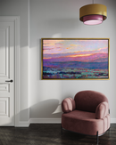 Sun Behind the Foothills - Limited Edition Canvas Print