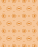 Sun Rays Wallpaper, peach and orange